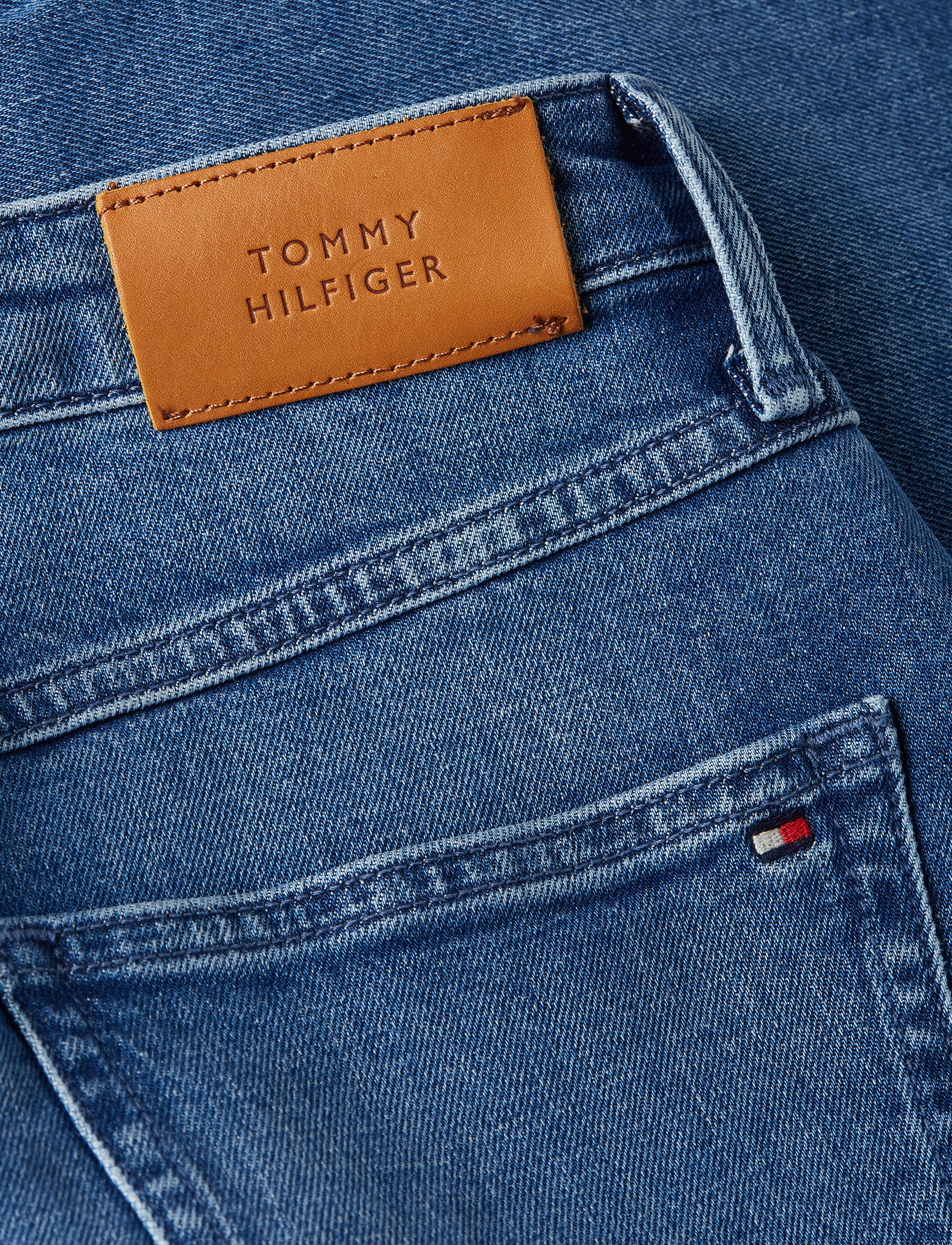 Tommy Hilfiger - DNM STRAIGHT SKIRT HW SUKI - suki - 4