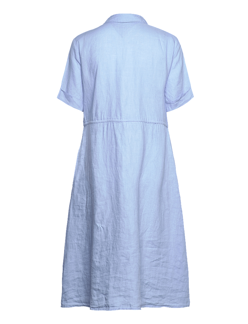 Tommy Hilfiger Linen Midi Dress Ss midi dresses shop at Booztlet Tommy Hilfiger Linen Midi Dress Ss midi dresses shop at Booztlet