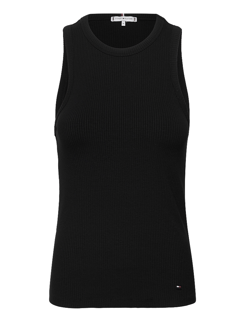 Tommy Hilfiger Slim 5x2 Rib Tank Top Ns – sleeveless tops – shop