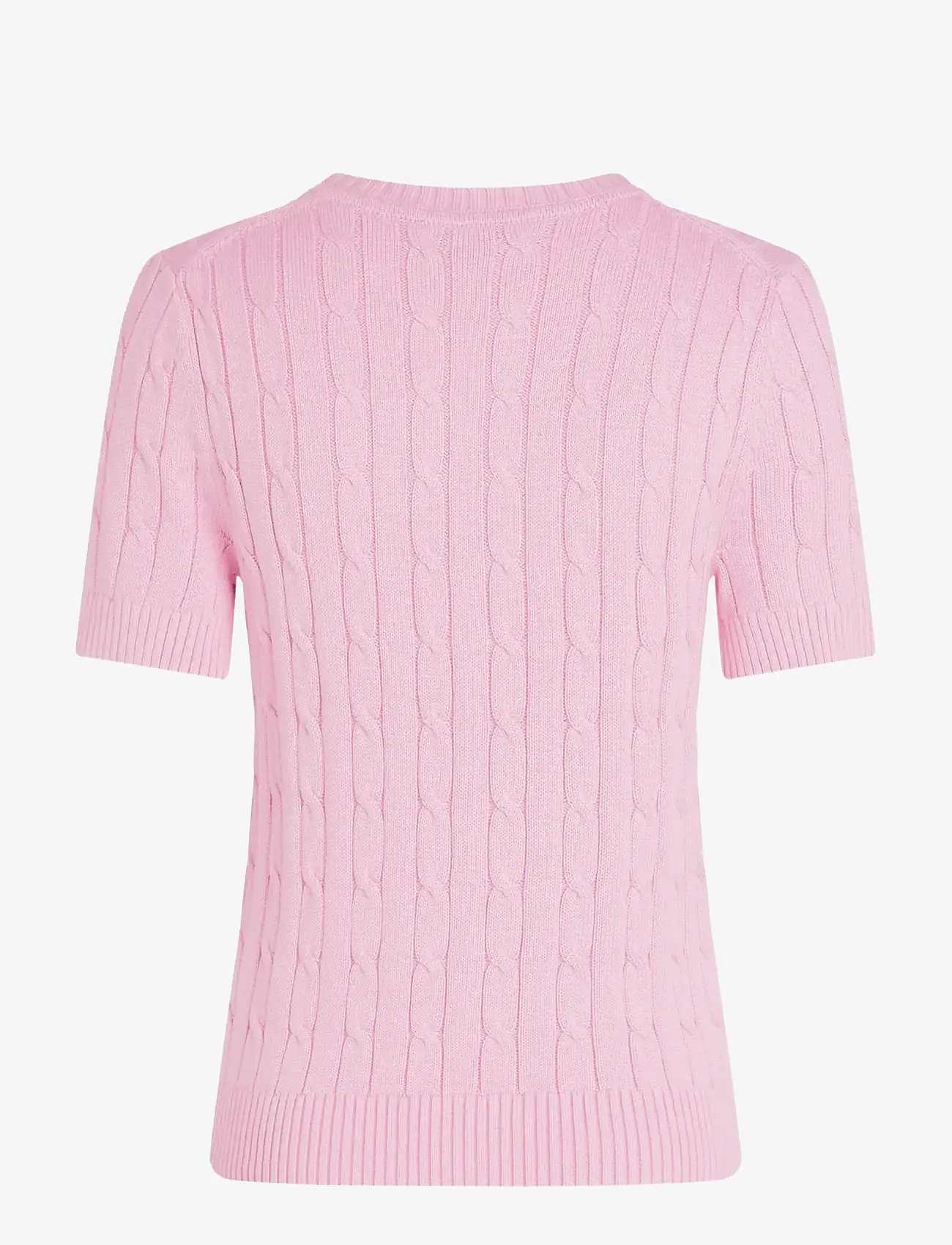 Tommy Hilfiger - CO CABLE MID GG SS C-NK SWT - sviitrid - classic pink - 2