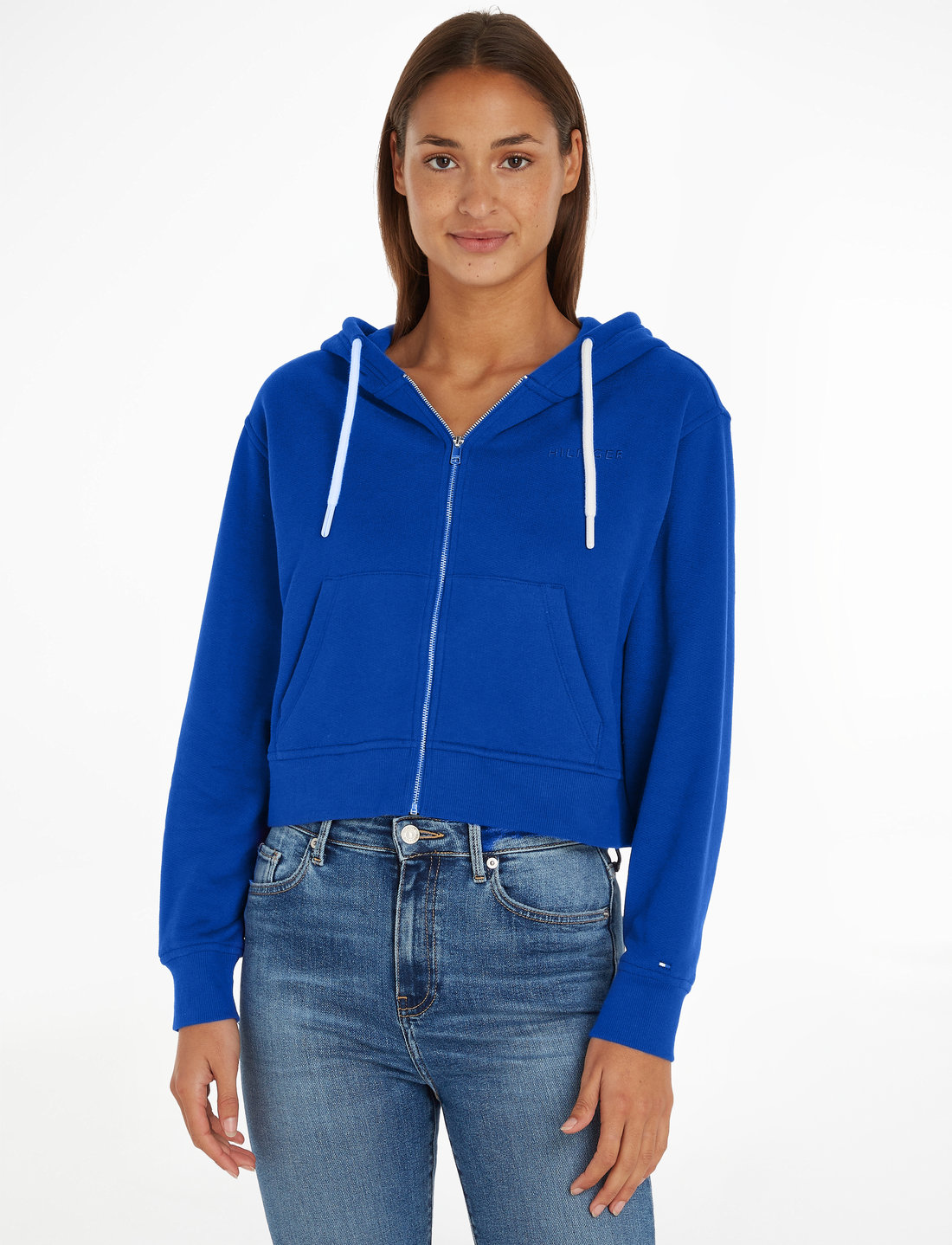 Tommy Hilfiger Reg Hilfiger Fr terry Zip Hoodie Hoodies Boozt