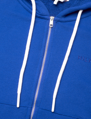 Tommy Hilfiger - REG HILFIGER FR-TERRY ZIP HOODIE - dressipluusid ja kapuutsiga dressipluusid - ultra blue - 5