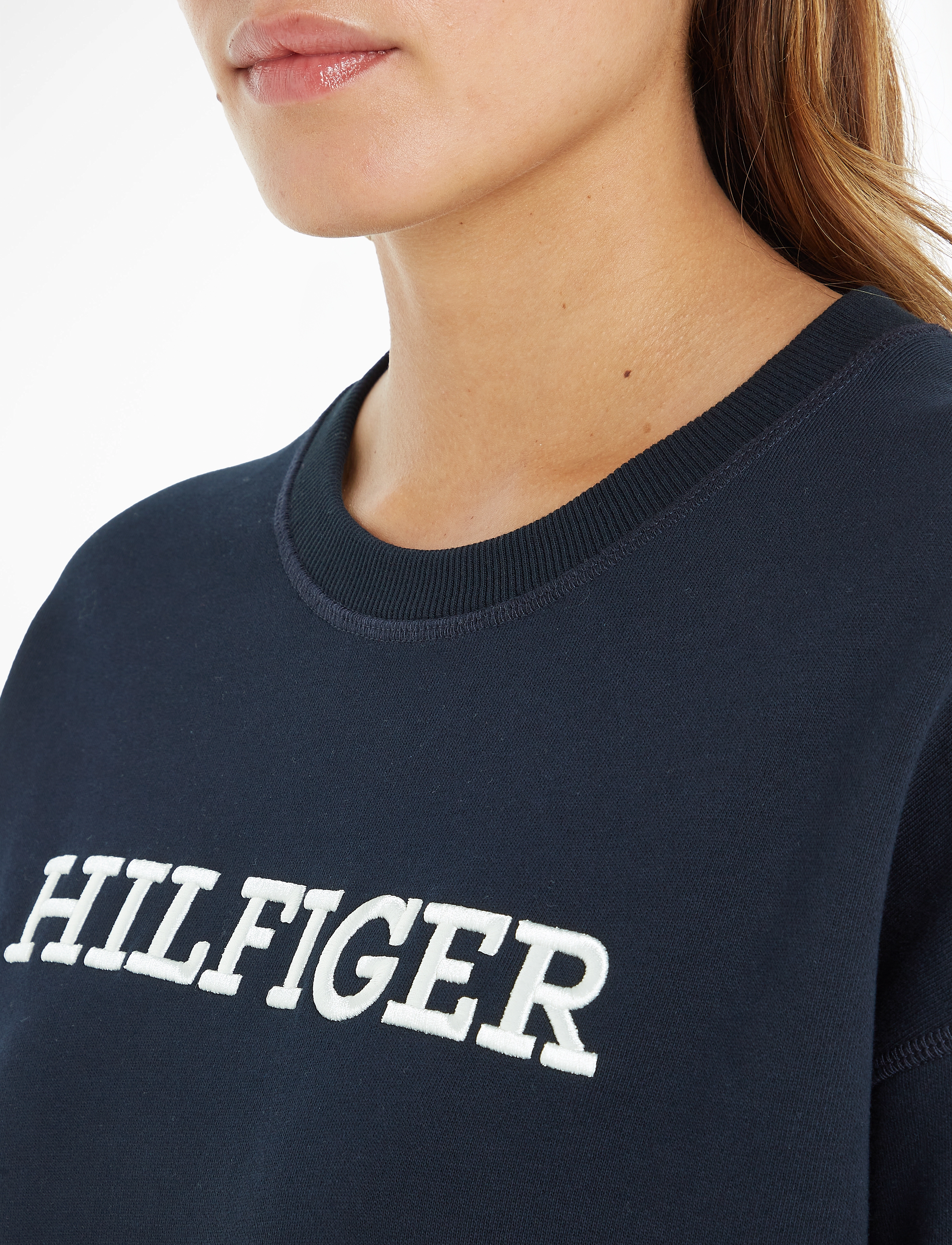 Tommy Hilfiger - REG MONOTYPE EMB SWEATSHIRT - desert sky - 4