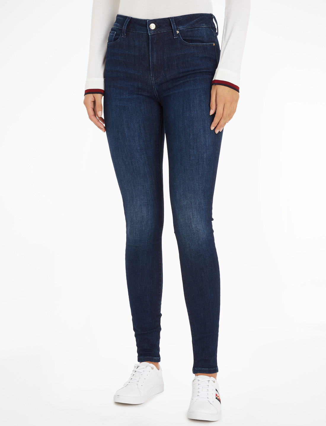 Tommy Hilfiger Th Flex Harlem U Skinny Hw Nina Skinny jeans Boozt