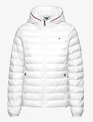 Tommy Hilfiger - LW PADDED GLOBAL STRIPE JACKET - down- & padded jackets - th optic white - 0