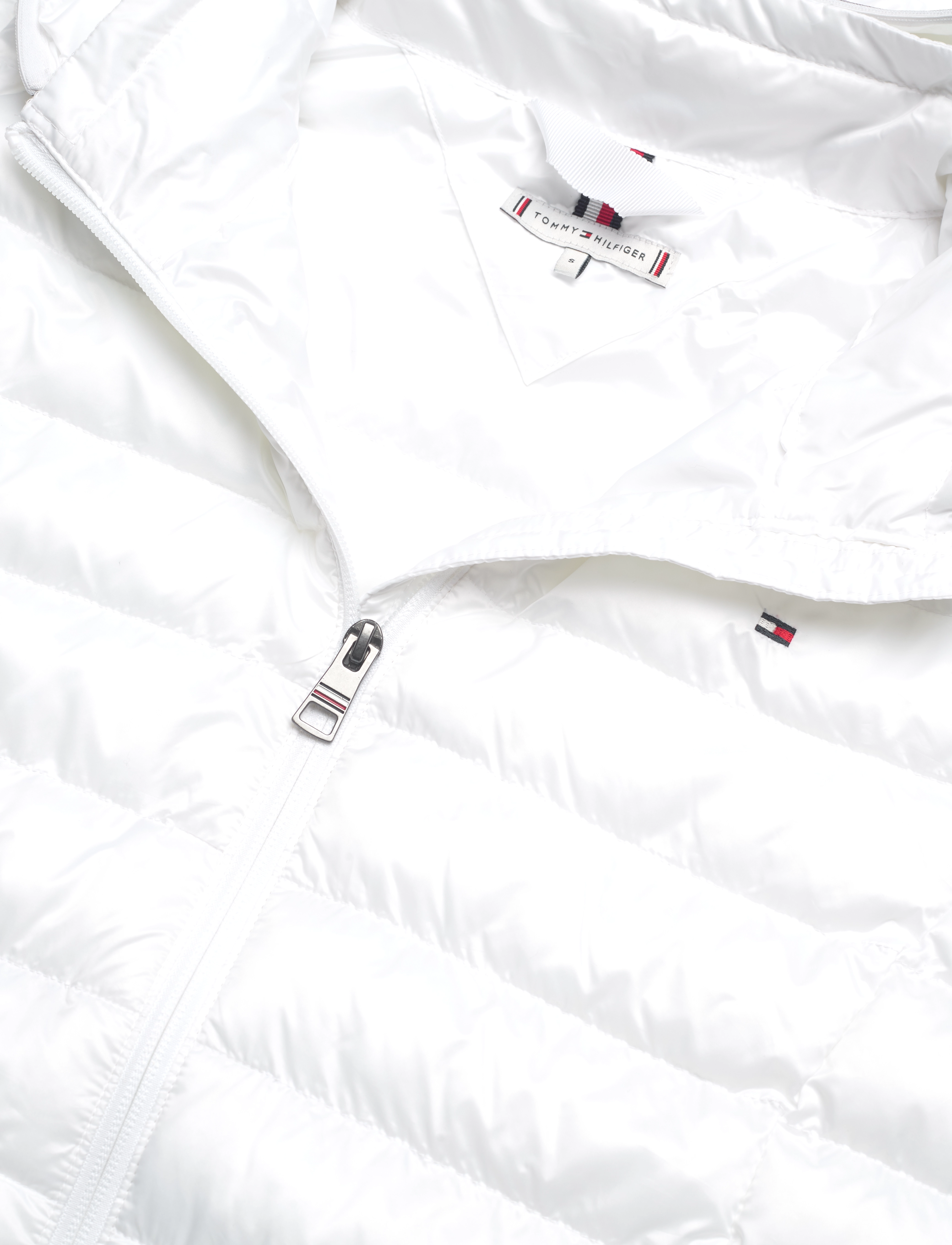 Tommy Hilfiger - LW PADDED GLOBAL STRIPE JACKET - th optic white - 2