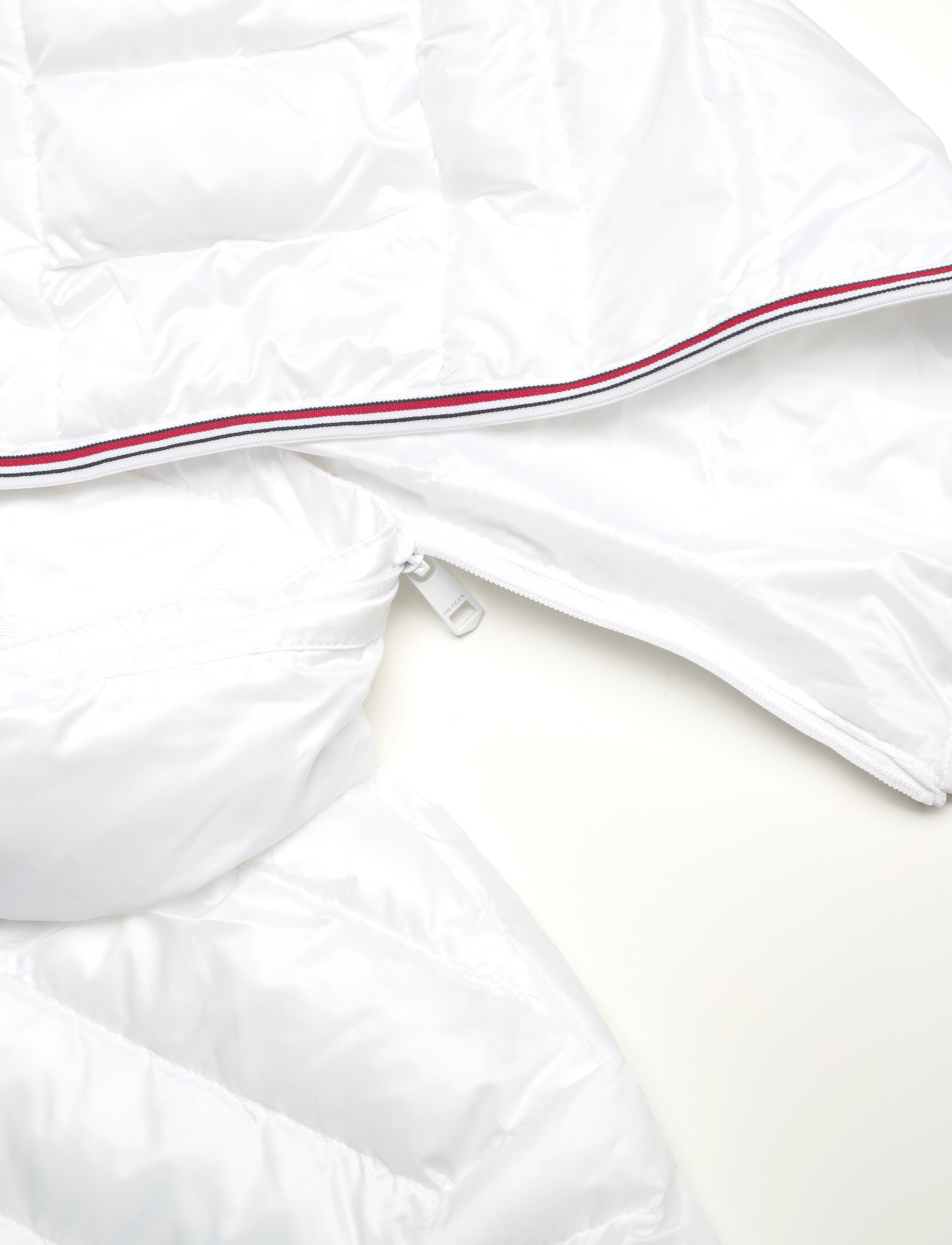 Tommy Hilfiger - LW PADDED GLOBAL STRIPE JACKET - th optic white - 3