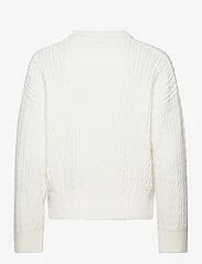 Tommy Hilfiger - CABLE ALL OVER C-NK SWEATER - strikkegensere - ecru - 1