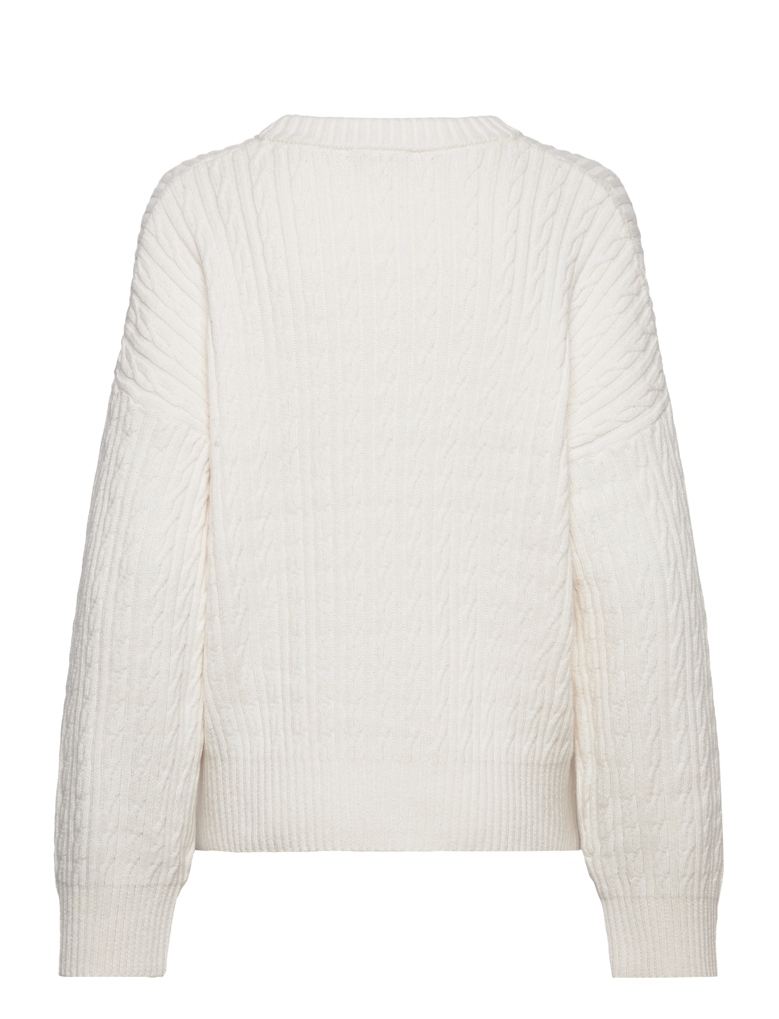 Tommy Hilfiger - CABLE ALL OVER C-NK SWEATER - ecru - 2