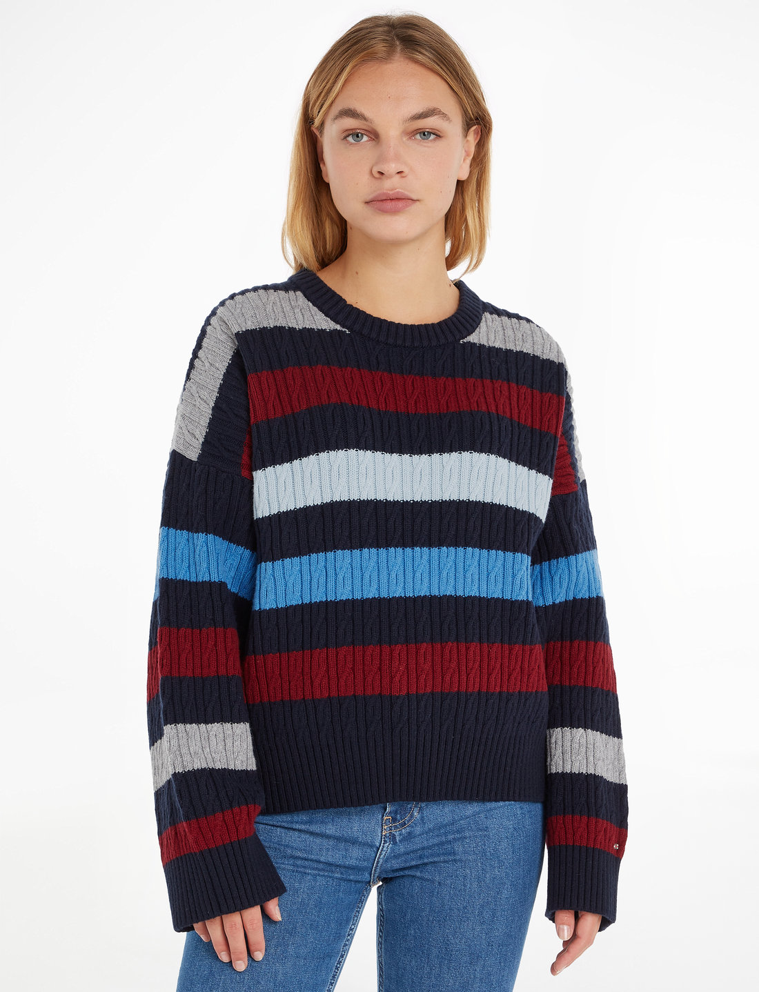 Tommy hilfiger multicolor top sweater