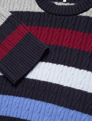 Tommy Hilfiger - CABLE RWB STRIPE C-NK SWEATER - pulls - multicolored stp - 5