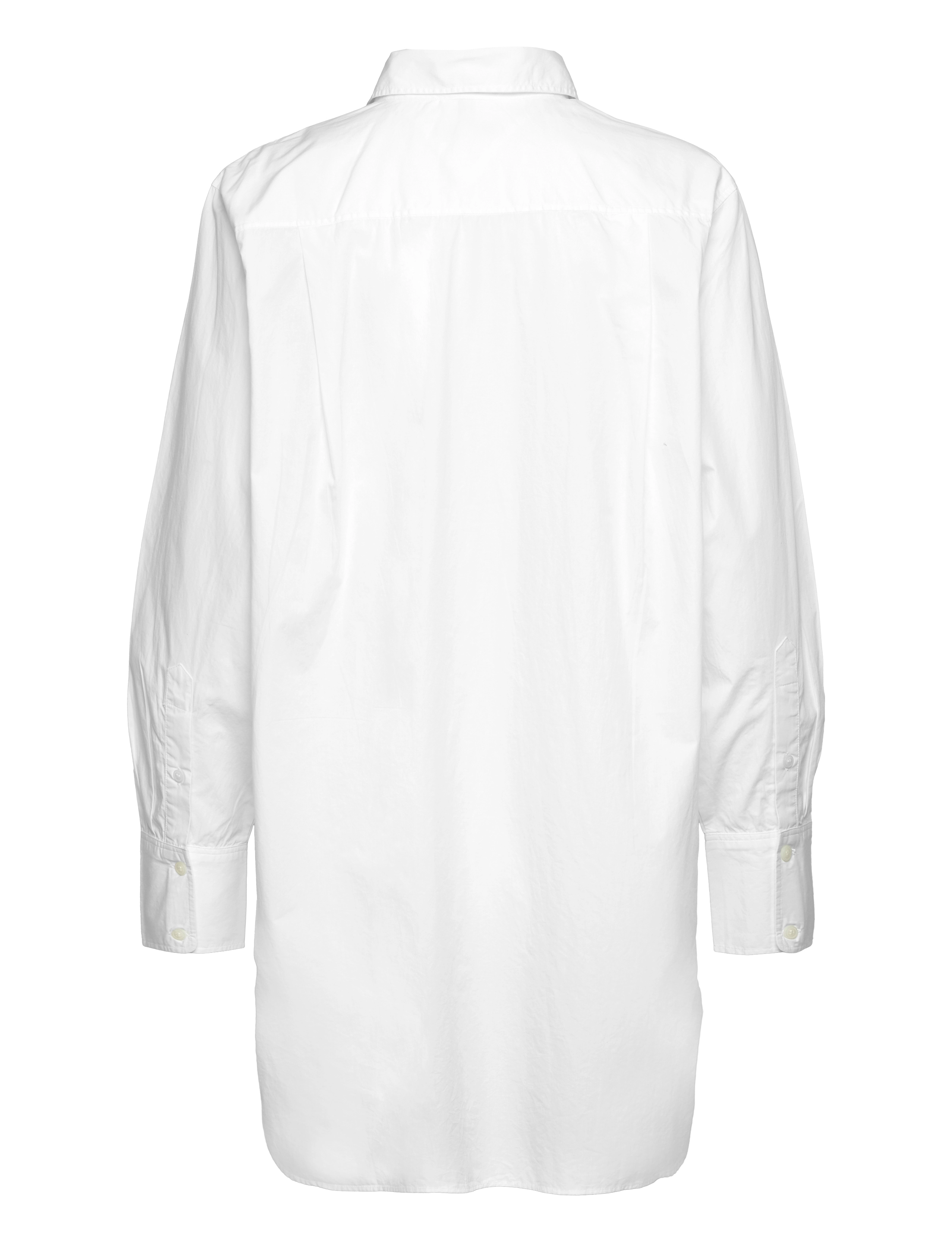 Tommy Hilfiger - ORG CO HERO SHORT SHIRT DRESS LS - th optic white - 2