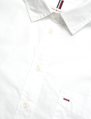 Tommy Hilfiger - ORG CO HERO SHORT SHIRT DRESS LS - pikkade varrukatega särgid - th optic white - 4