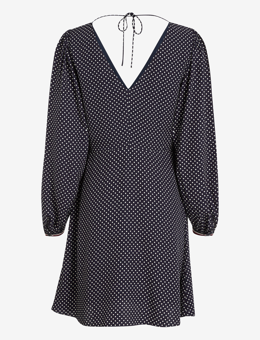 Tommy hilfiger black and online white polka dot dress