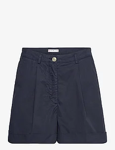 COTTON PLEATED SHORT, Tommy Hilfiger