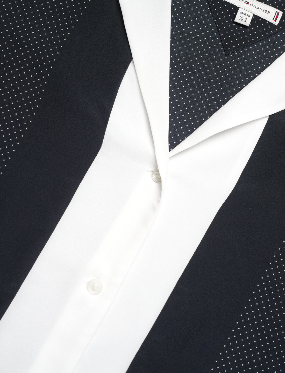 Tommy hilfiger silk discount shirt