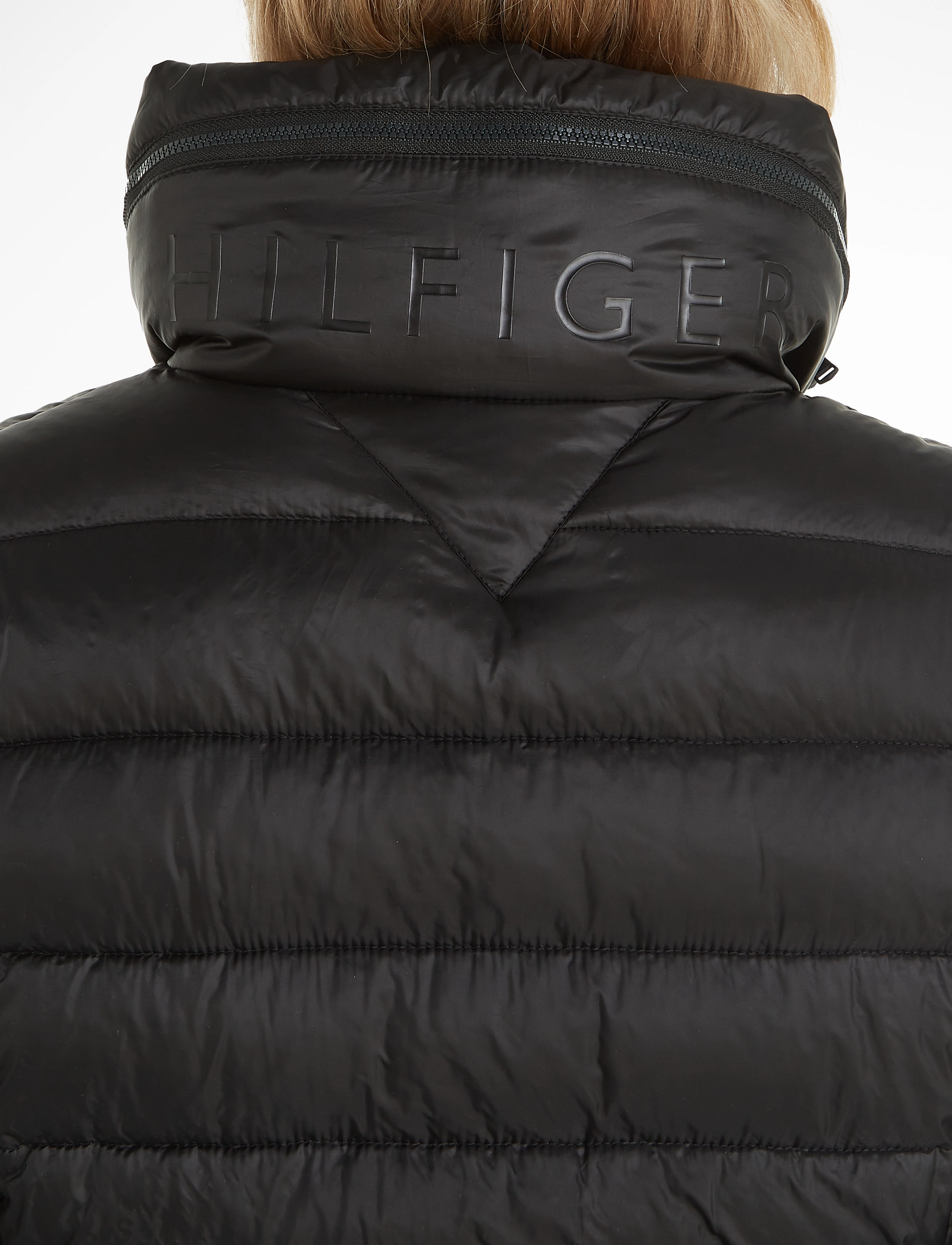 Tommy Hilfiger - MW PADDED GLOBAL STRIPE COAT - black - 5