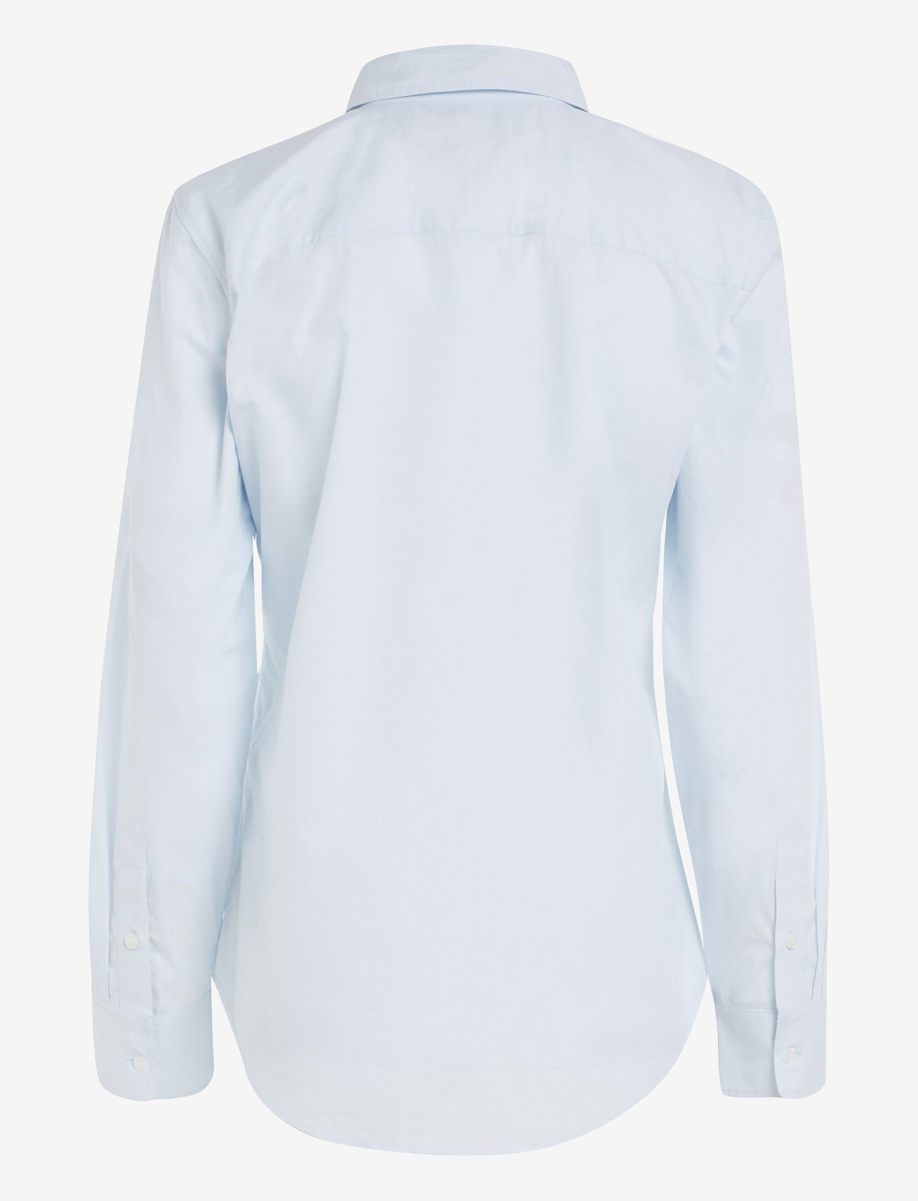 Tommy Hilfiger - ORG CO POPLIN REGULAR SHIRT LS - long-sleeved shirts - breezy blue - 1