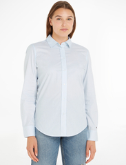 Tommy Hilfiger - ORG CO POPLIN REGULAR SHIRT LS - long-sleeved shirts - breezy blue - 2