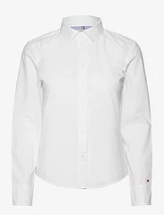 Tommy Hilfiger - ORG CO POPLIN REGULAR SHIRT LS - long-sleeved shirts - th optic white - 0