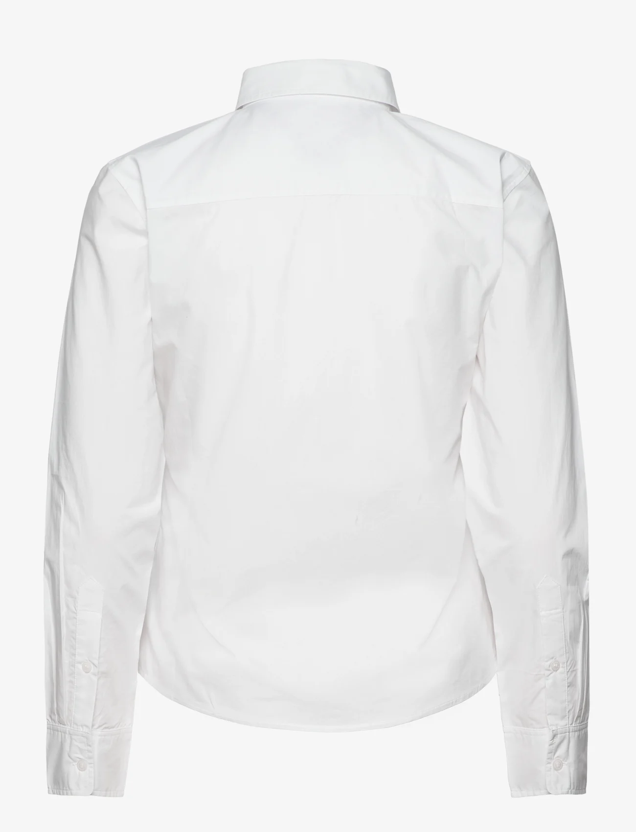Tommy Hilfiger - ORG CO POPLIN REGULAR SHIRT LS - langärmlige hemden - th optic white - 1