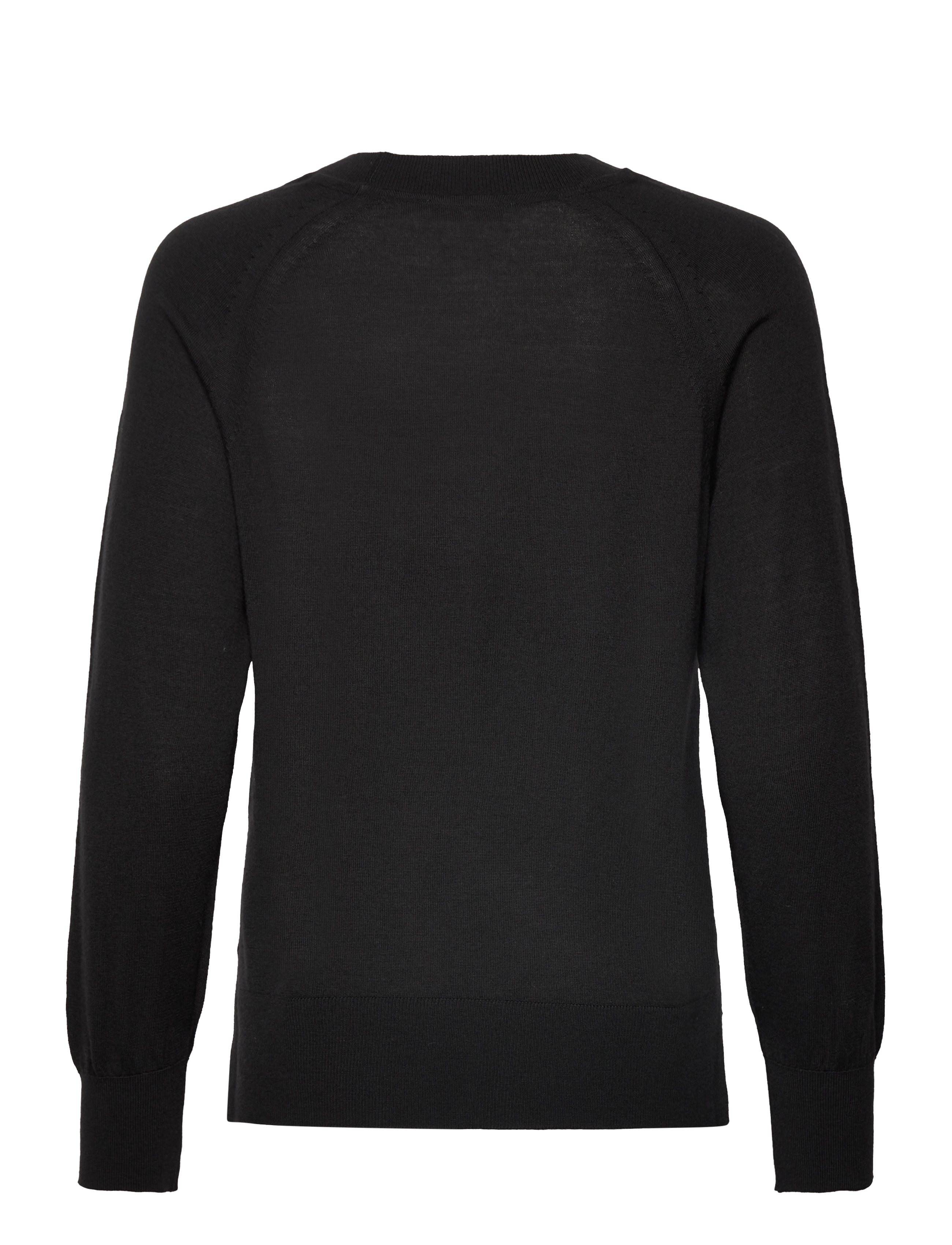 Tommy Hilfiger - MD MERINO WOOL C-NK SWEATER - black - 1