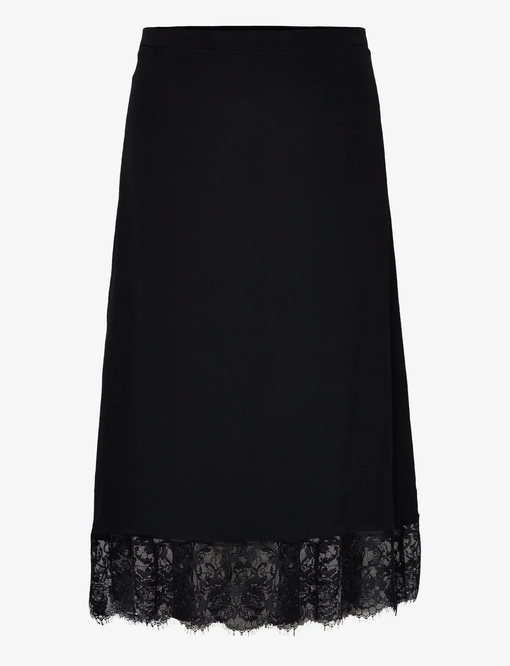 Black lace hot sale a line skirt