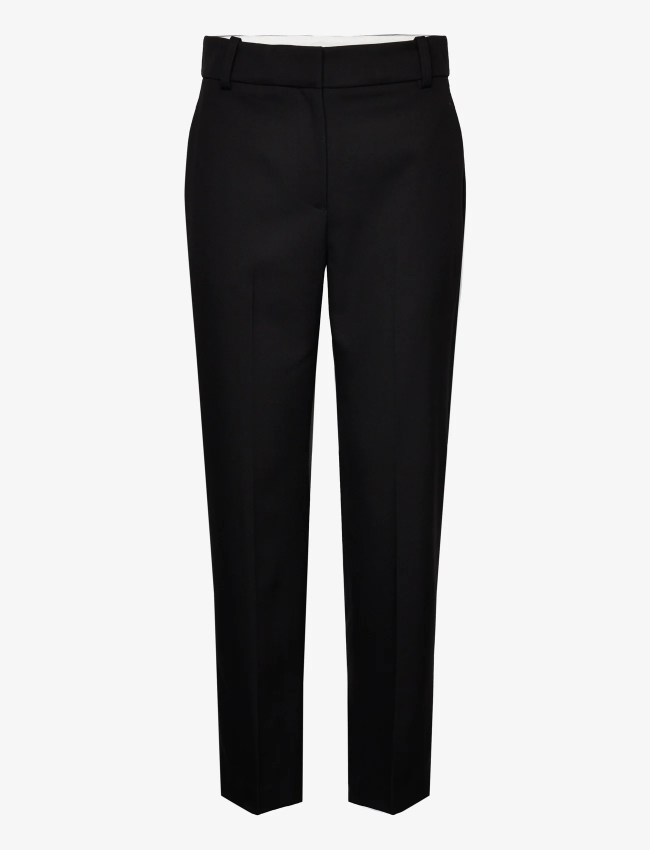 Tommy Hilfiger - CORE SLIM STRAIGHT PANT - tailored trousers - black - 0