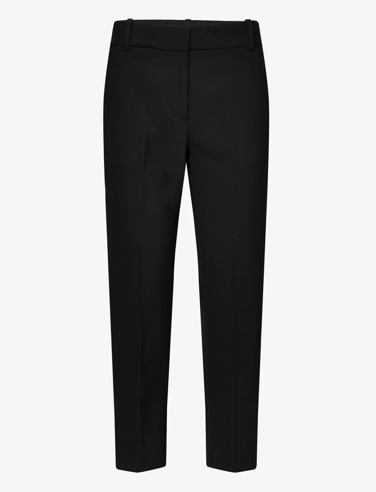Tommy Hilfiger - SLIM STRAIGHT TRAVEL PANT - tailored trousers - black - 0