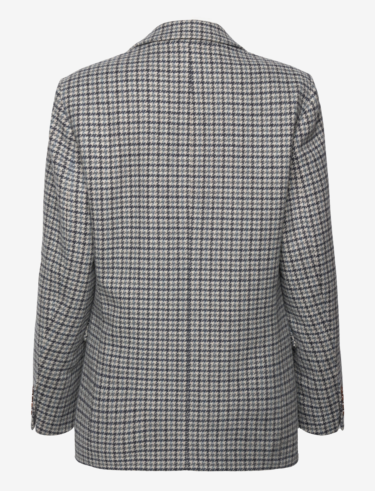 Tommy Hilfiger - OVERSIZED WOOL CHECK SB BLAZER - houndstooth blue grey - 1