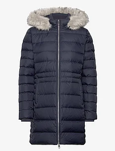 TYRA DOWN COAT WITH FUR, Tommy Hilfiger