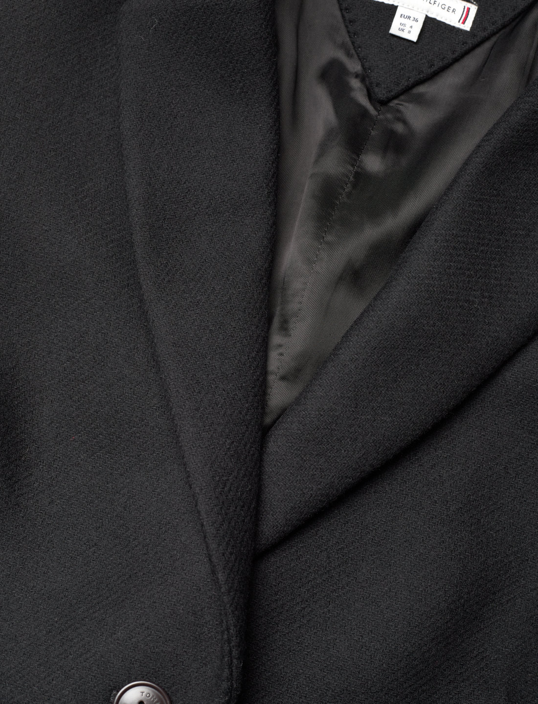 Tommy hilfiger coat wool deals