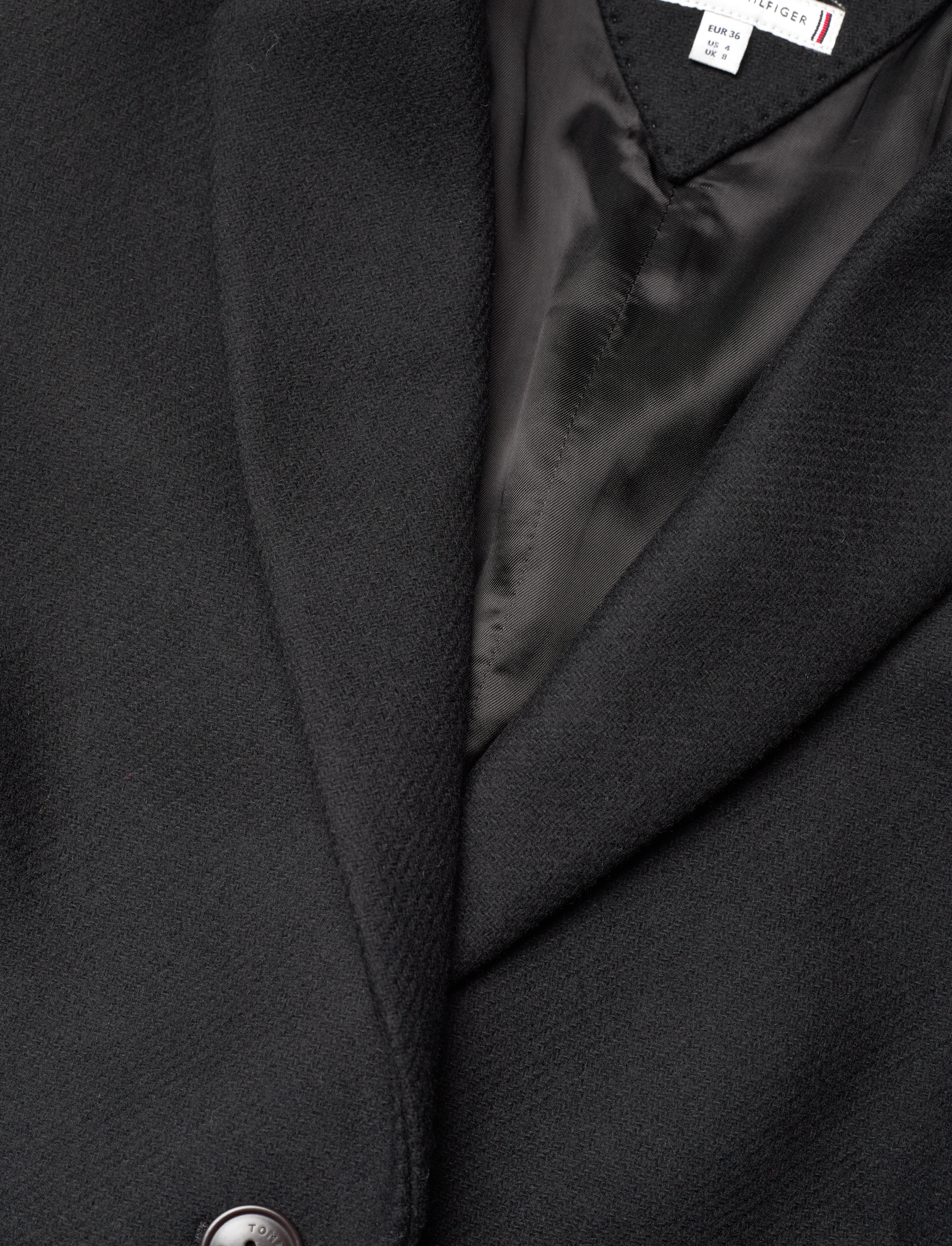Tommy Hilfiger - WOOL BLEND CLASSIC COAT - black - 2