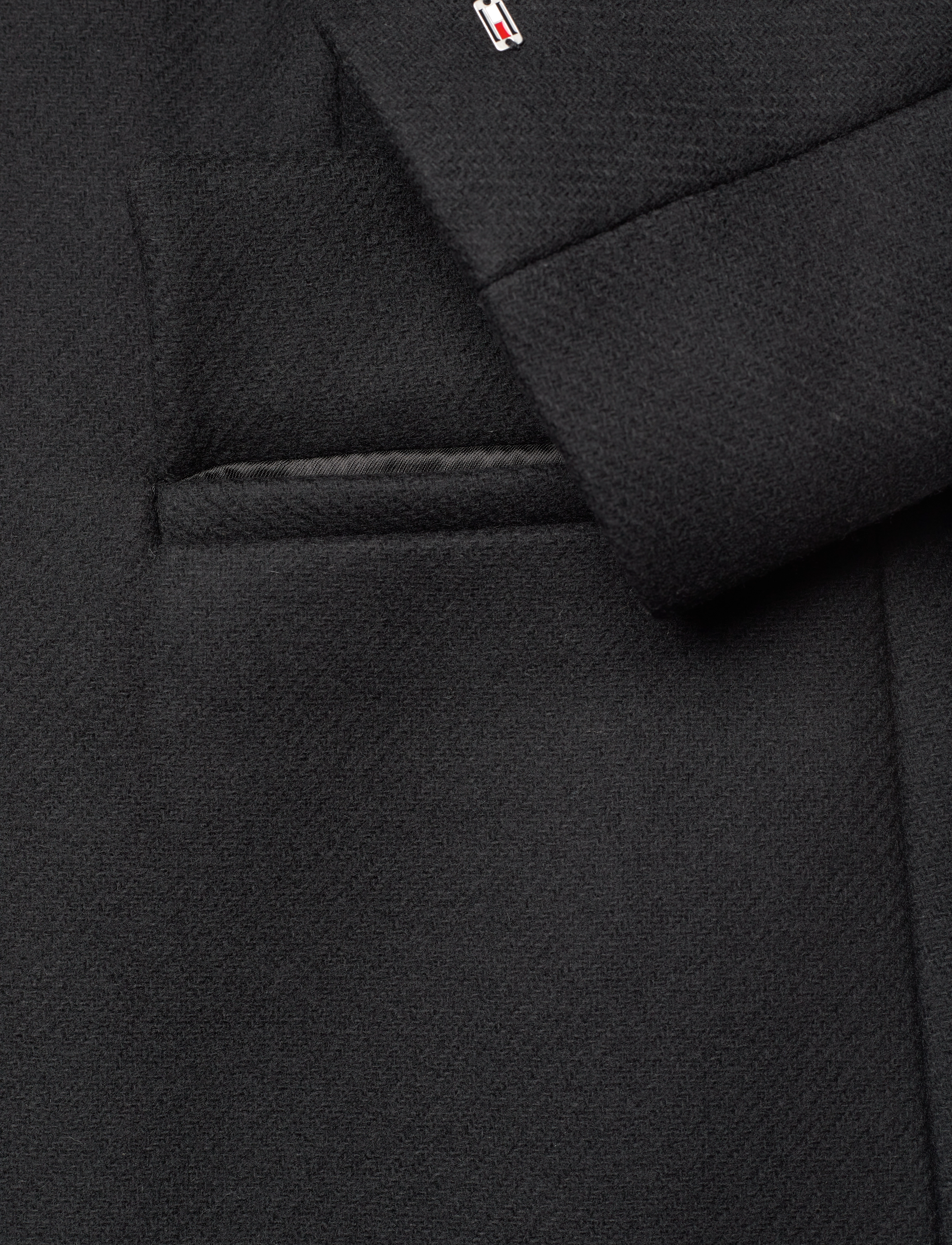 Tommy Hilfiger - WOOL BLEND CLASSIC COAT - black - 3