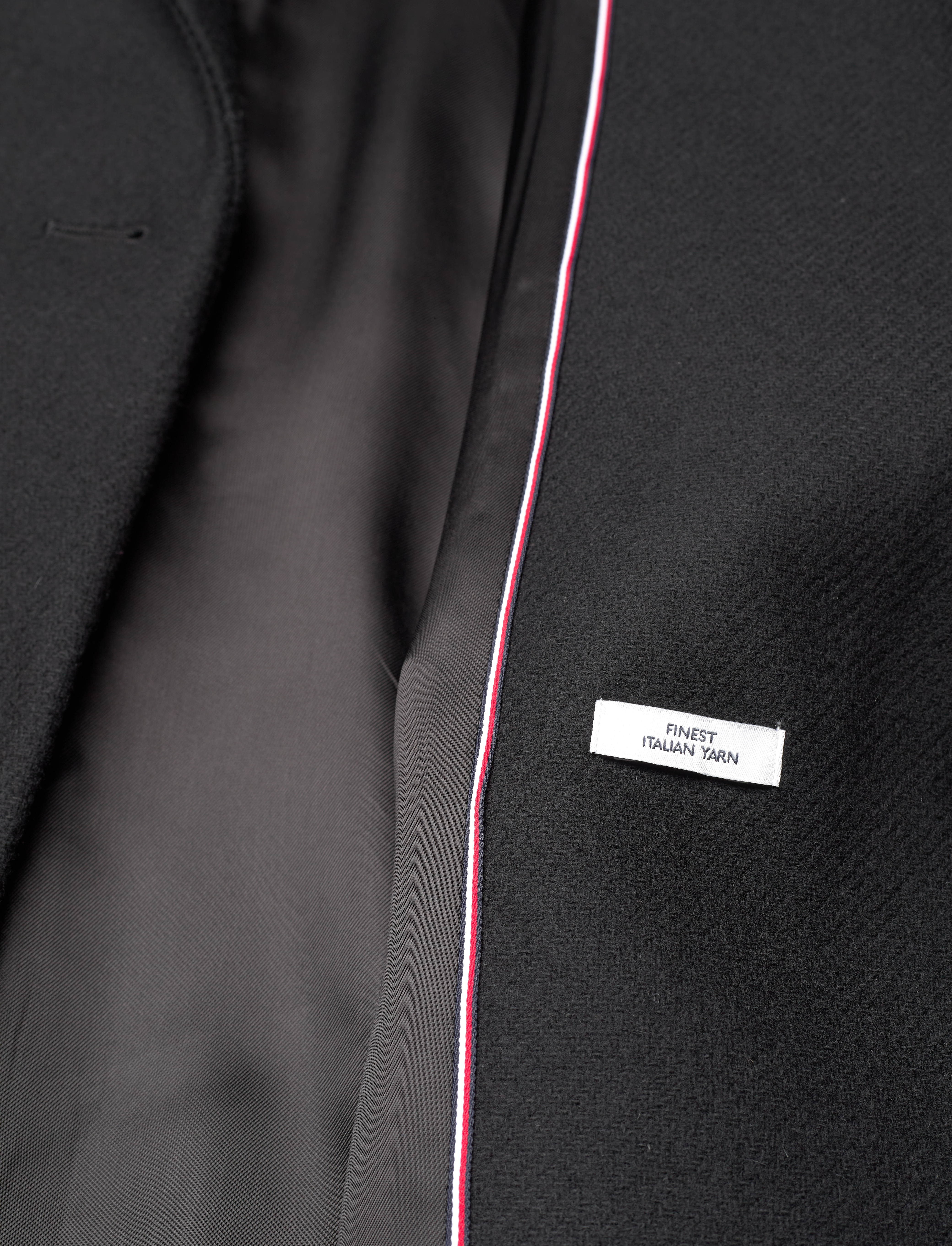 Tommy Hilfiger - WOOL BLEND CLASSIC COAT - black - 4