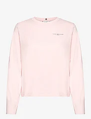 Tommy Hilfiger - 1985 REG MINI CORP LOGO C-NK LS - t-shirts & tops - whimsy pink - 0