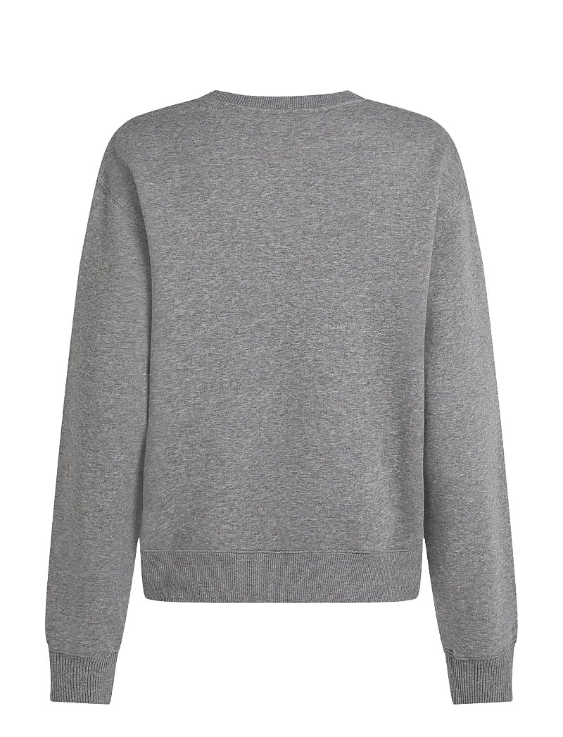 Tommy Hilfiger - MDRN REG CORP LOGO C-NK SWTSHRT - dressipluusid - light grey heather - 2