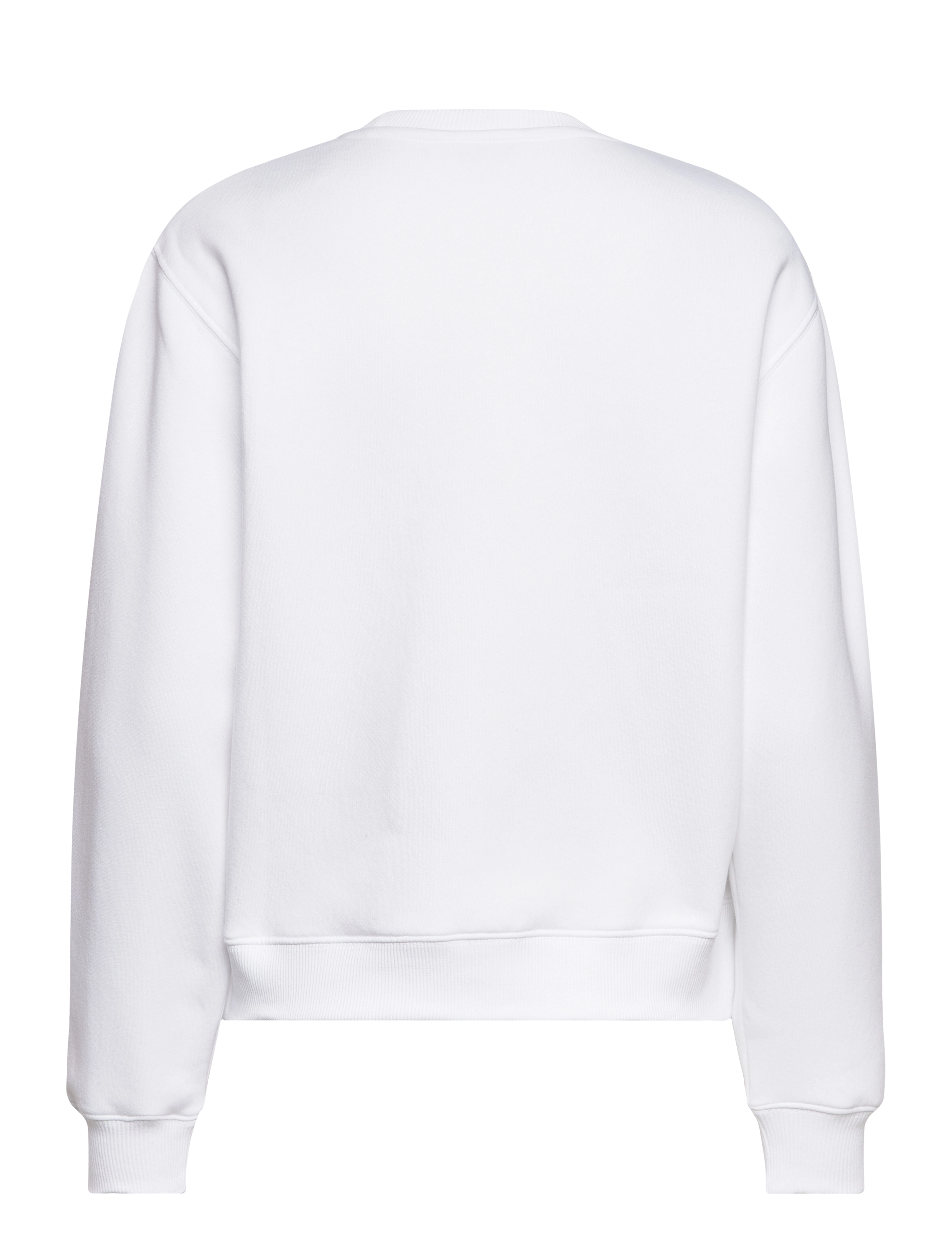 Tommy Hilfiger - MDRN REG CORP LOGO C-NK SWTSHRT - hverdags stil - th optic white - 2