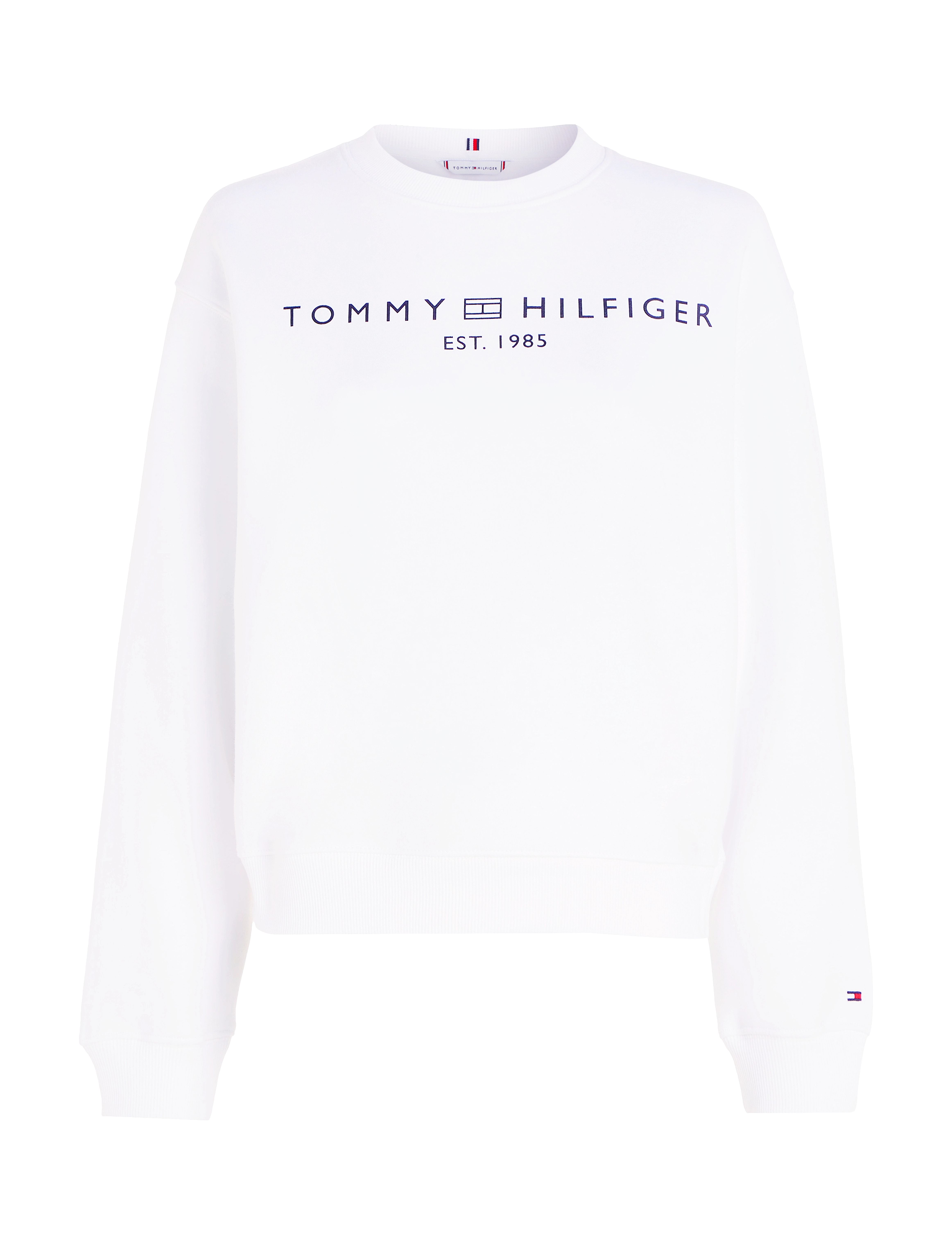Tommy Hilfiger - MDRN REG CORP LOGO C-NK SWTSHRT - hverdags stil - th optic white - 3