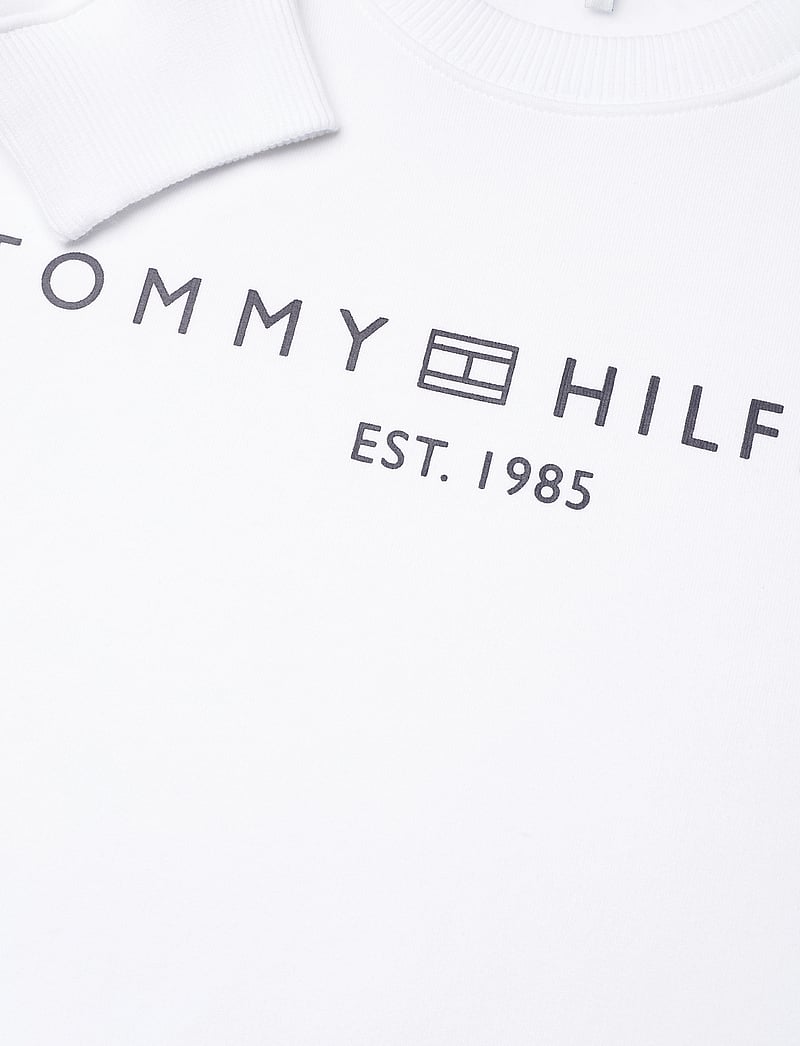 Tommy Hilfiger - MDRN REG CORP LOGO C-NK SWTSHRT - dressipluusid - th optic white - 5