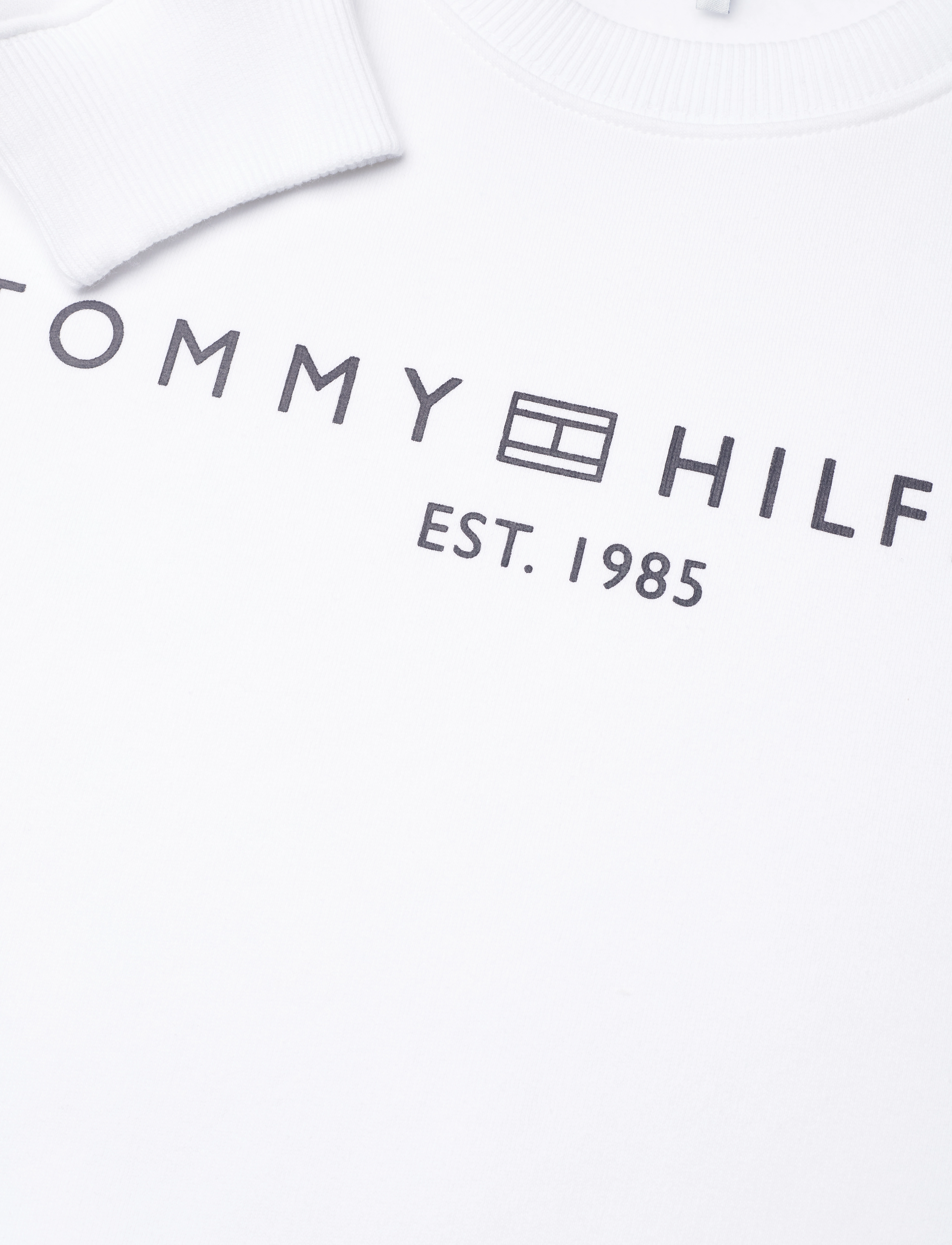 Tommy Hilfiger - MDRN REG CORP LOGO C-NK SWTSHRT - hverdags stil - th optic white - 5