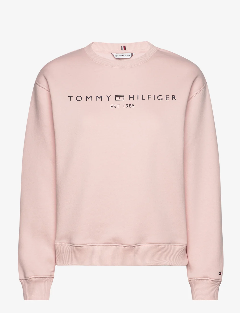Tommy hilfiger discount pink crew neck