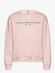 Tommy Hilfiger - MDRN REG CORP LOGO C-NK SWTSHRT - sweatshirts & kapuzenpullover - whimsy pink - 0