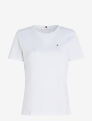 Tommy Hilfiger - MODERN REGULAR C-NK SS - marškinėliai - th optic white - 0