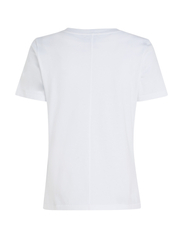 Tommy Hilfiger - MODERN REGULAR C-NK SS - marškinėliai - th optic white - 4