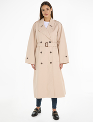Tommy Hilfiger - COTTON RELAXED TRENCH - trench coats - merino beige - 2
