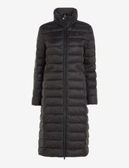 Tommy Hilfiger - MW PADDED GLOBAL STRIPE MAXI - winter jackets - black - 0