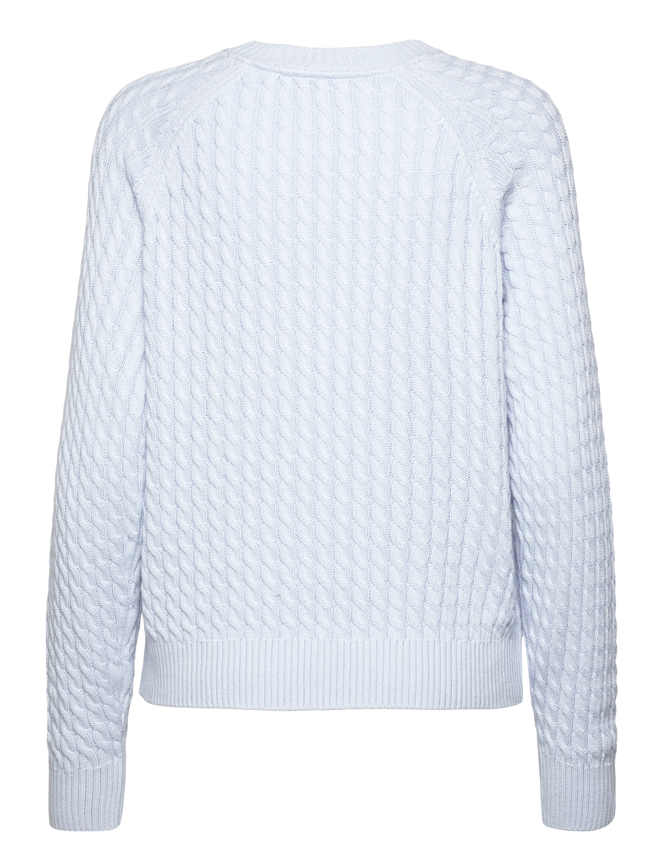 Tommy Hilfiger - CO MINI CABLE C-NECK SWEATER - breezy blue - 1