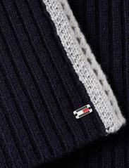 Tommy Hilfiger - POINTELLE STRIPE F&F DRESS - knitted dresses - desert sky - 5