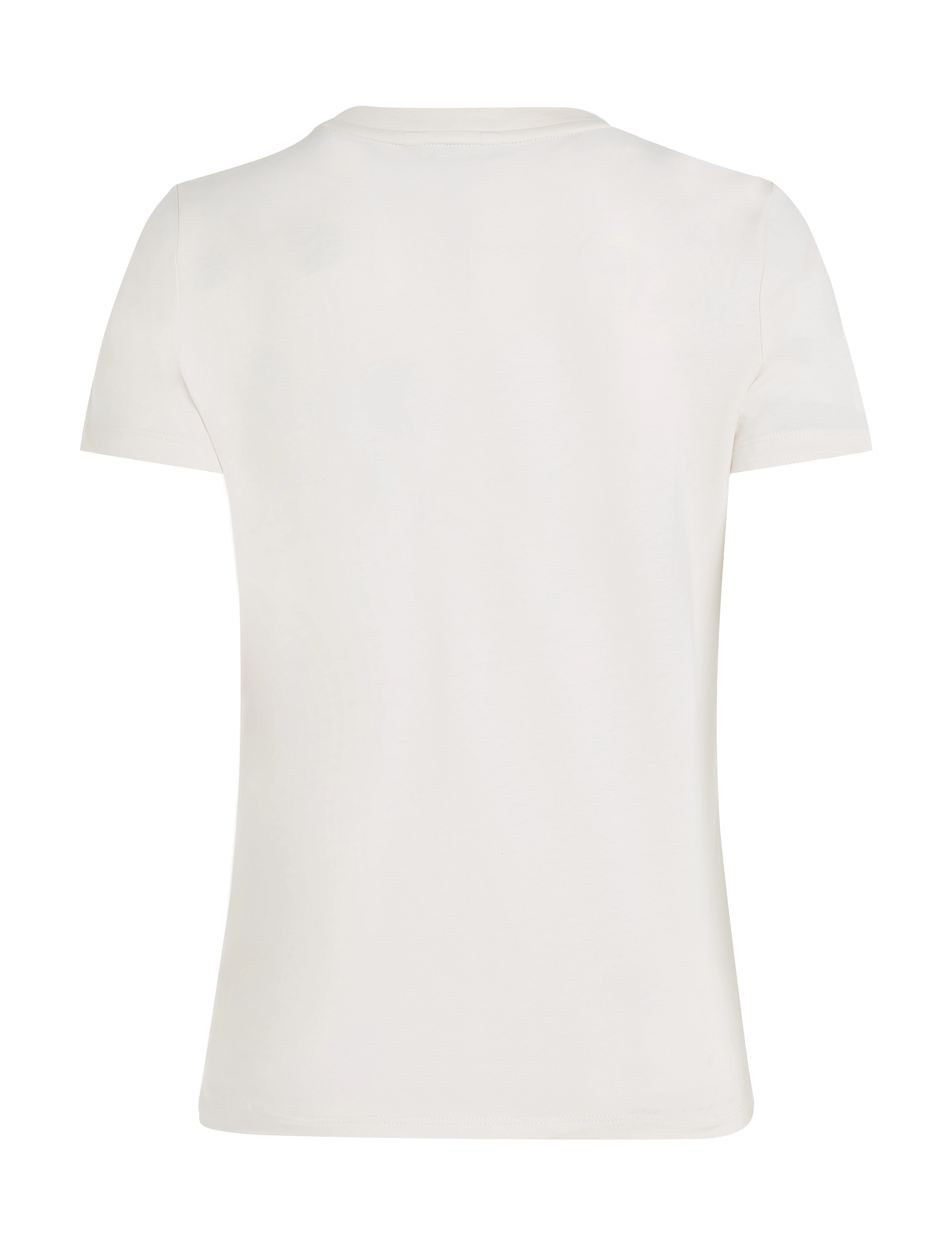 Tommy Hilfiger - REG MONOTYPE EMB C-NK SS - weathered white - 4